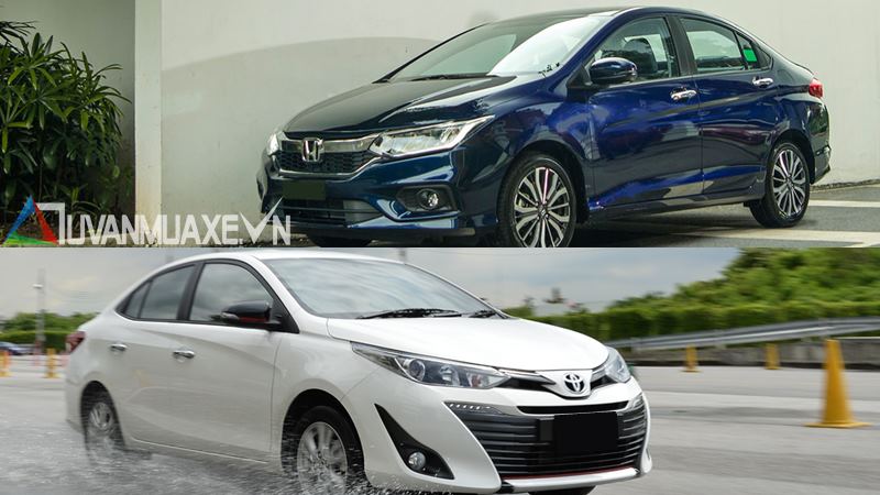 So sánh xe Honda City 2018 và Toyota Vios 2018-2019 mới tại Việt Nam