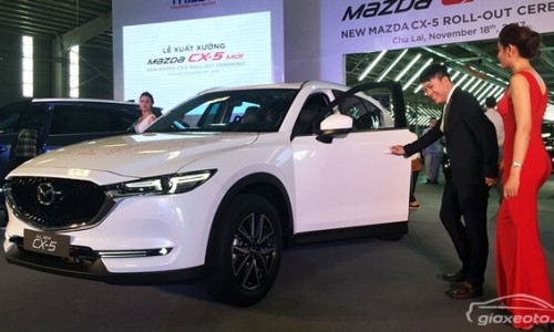 Mazda CX-52018-2019 phiên bản mới chính thức được ra mắt ngày 18/11/2017 tại Việt nam.